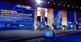 Copertina di Al meeting di Rimini il confronto su autonomie e centralismo. La diretta con Sabino Cassese, Bonaccini, Zaia, Toti, Fedriga e Santelli