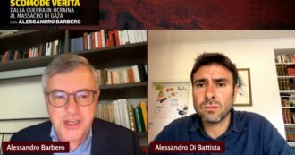Copertina di Barbero: “A Gaza più morti che nel bombardamento di Dresda, ma in futuro non ne parlerà nessuno. La verità è la prima vittima della guerra”