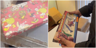 Copertina di “Ho ritrovato il mio regalo di Natale per caso dopo 46 anni durante una ristrutturazione. Era nascosto tra le mura di casa dei miei genitori”: la sorpresa di Tim King