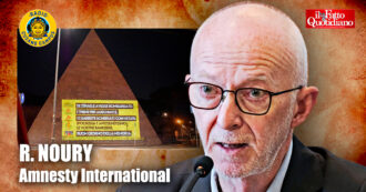 Copertina di Shoah, Noury: “Scritte ignobili contro Amnesty e altre ong, siamo accusati di antisemitismo per aver parlato di genocidio a Gaza”