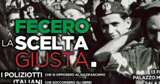 Copertina di “Fecero la scelta giusta”: i poliziotti italiani che si opposero al nazifascismo. Segui la diretta