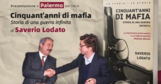 Copertina di “Cinquant’anni di mafia”, in diretta da Palermo la presentazione del libro con Di Matteo, Scarpinato, De Magistris e Salvatore Borsellino