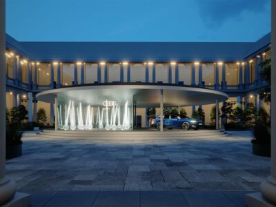 Copertina di Audi A6 Avant, debutto mondiale al Fuorisalone di Milano tra design e tecnologia