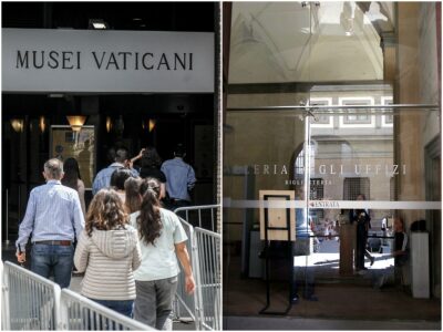 Copertina di I cento musei più visitati al mondo secondo The Art Newspaper. I Vaticani secondi. Il primo italiano? La Galleria degli Uffizi al 19° posto