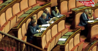 Copertina di In Senato si celebra il 25 aprile? C’è un “sobrio” fuggi fuggi: in Aula zero ministri