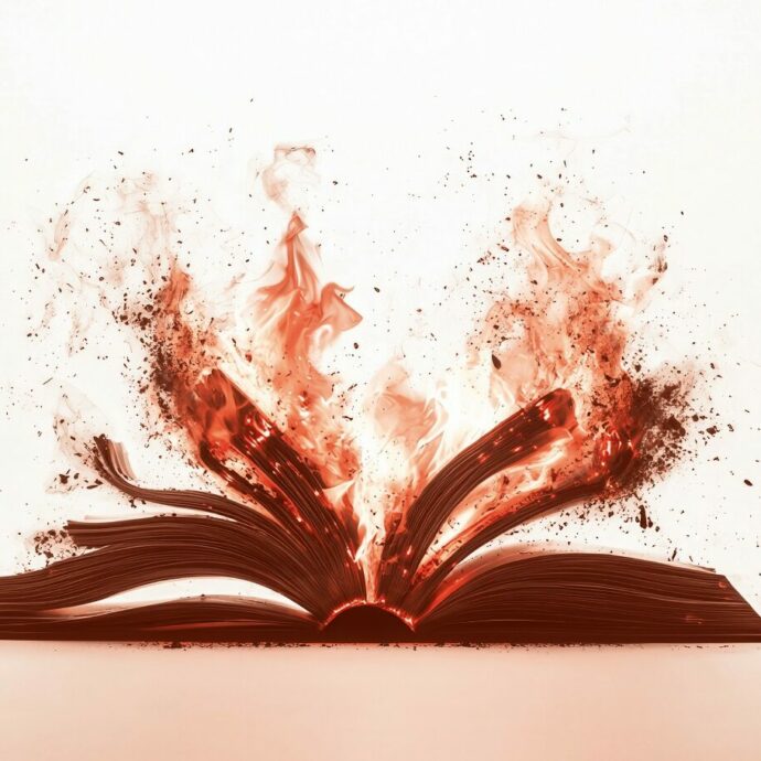 Libri al rogo. Che non si sa più dove metterli