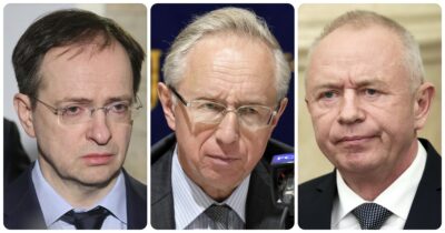 Copertina di Il consigliere ultranazionalista, 2 viceministri, il capo dei servizi militari: ecco la delegazione inviata da Putin a Istanbul. Per Zelensky “è una farsa”