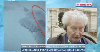 “Meno male che non ci siamo presentati, con quella storia dell’impronta ci massacravano”: le parole dell’avvocato di Sempio a Mattino 5