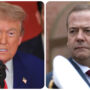 Copertina di Attacco all’Iran, lite Trump-Medvedev. L’ex premier russo: “Ora diversi Paesi daranno a Teheran armi nucleari”. Il tycoon: “Non dirlo, superficiale”